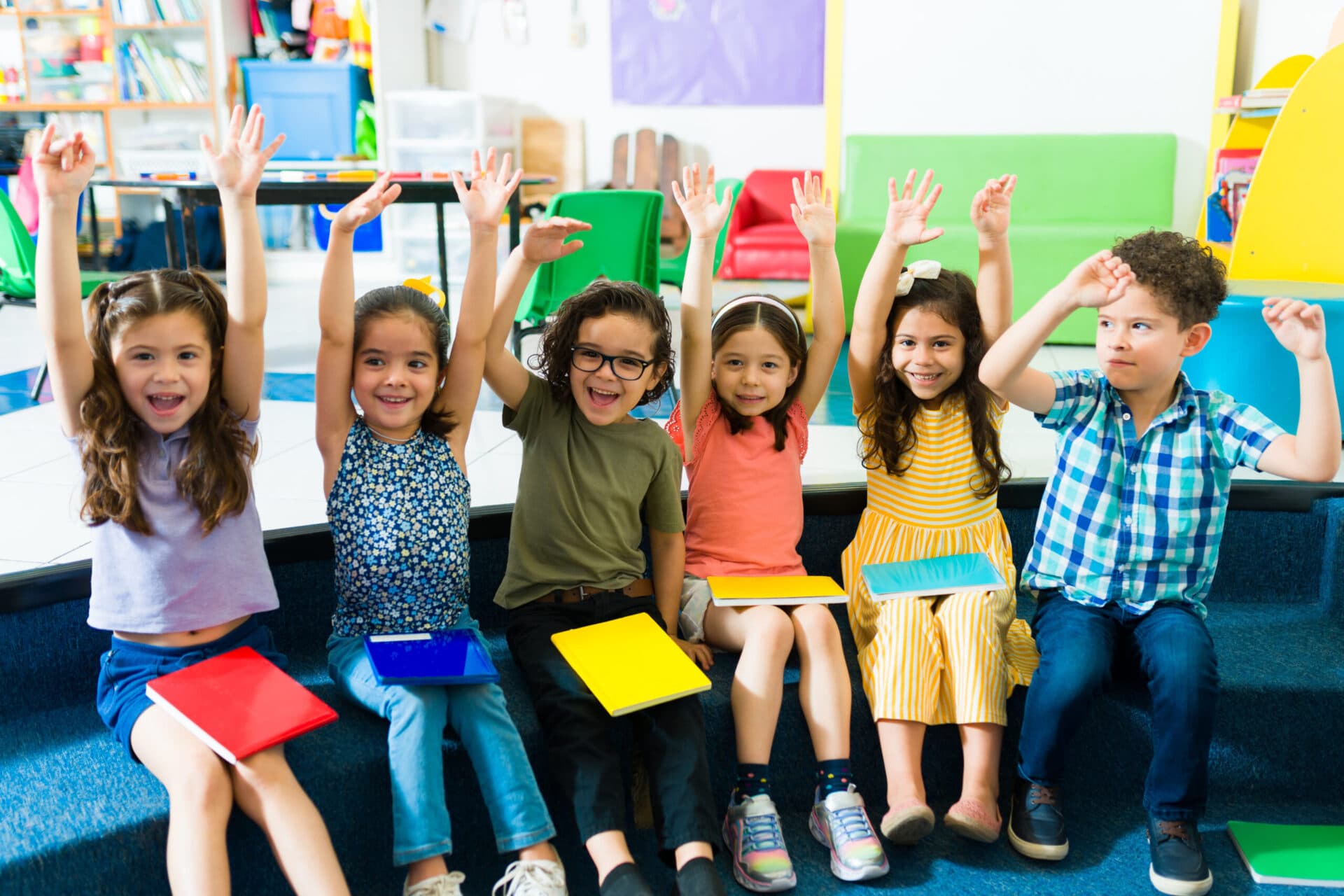 Children learning at Little Giants